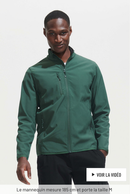 VESTE HOMME ZIPPÉE SOFTSHELL