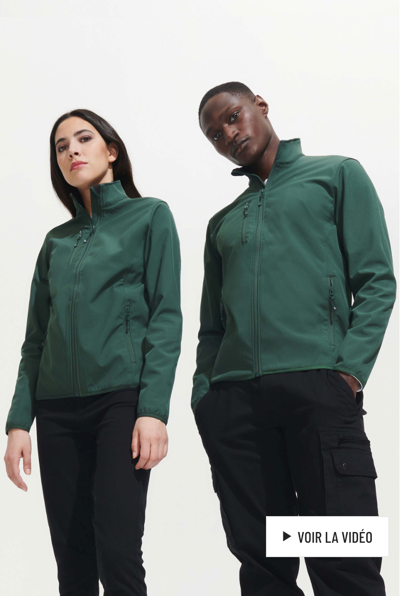 VESTE HOMME ZIPPÉE SOFTSHELL