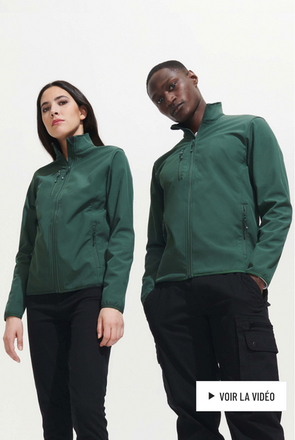 VESTE HOMME ZIPPÉE SOFTSHELL