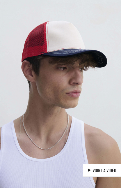 CASQUETTE FILET 5 PANNEAUX