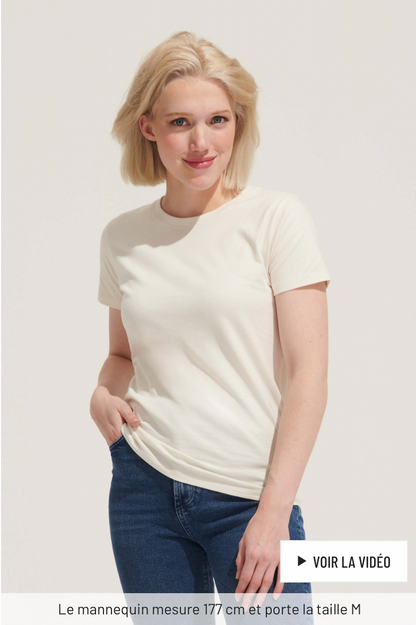TEE-SHIRT FEMME COL ROND