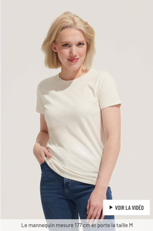 TEE-SHIRT FEMME COL ROND