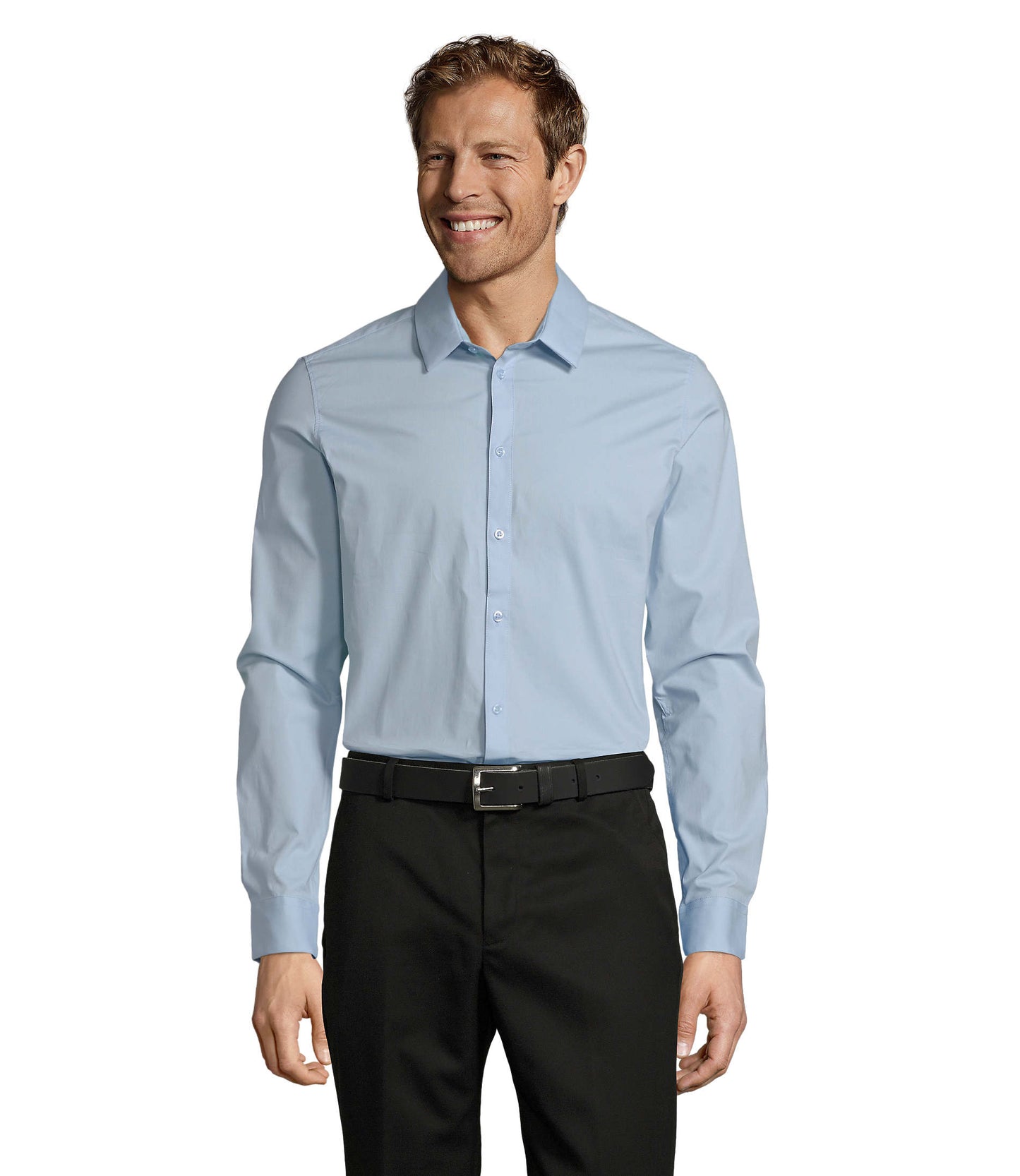 CHEMISE HOMME STRETCH MANCHES LONGUES