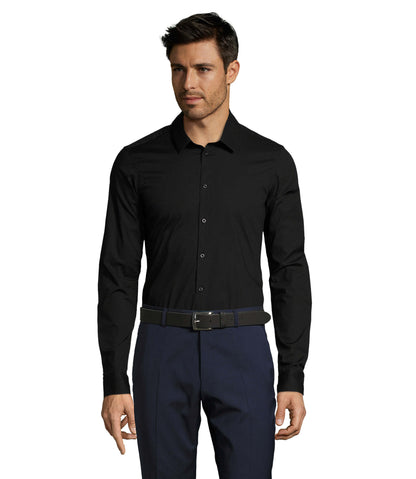 CHEMISE HOMME STRETCH MANCHES LONGUES