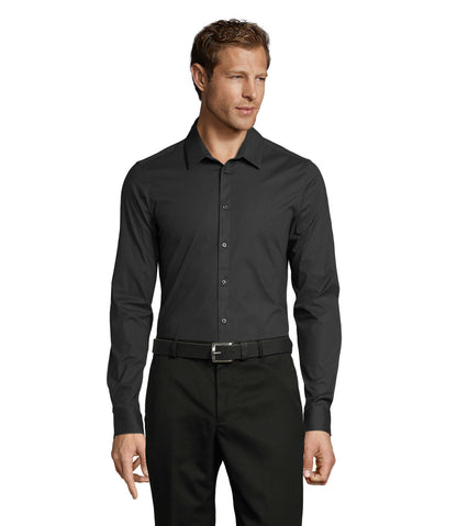 CHEMISE HOMME STRETCH MANCHES LONGUES