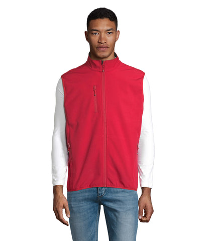 VESTE HOMME ZIPPÉE SOFTSHELL SANS MANCHE