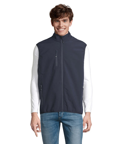 VESTE HOMME ZIPPÉE SOFTSHELL SANS MANCHE