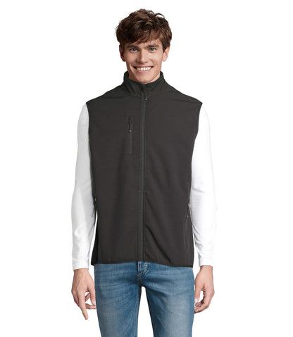 VESTE HOMME ZIPPÉE SOFTSHELL SANS MANCHE