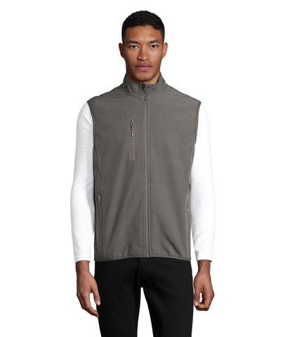 VESTE HOMME ZIPPÉE SOFTSHELL SANS MANCHE
