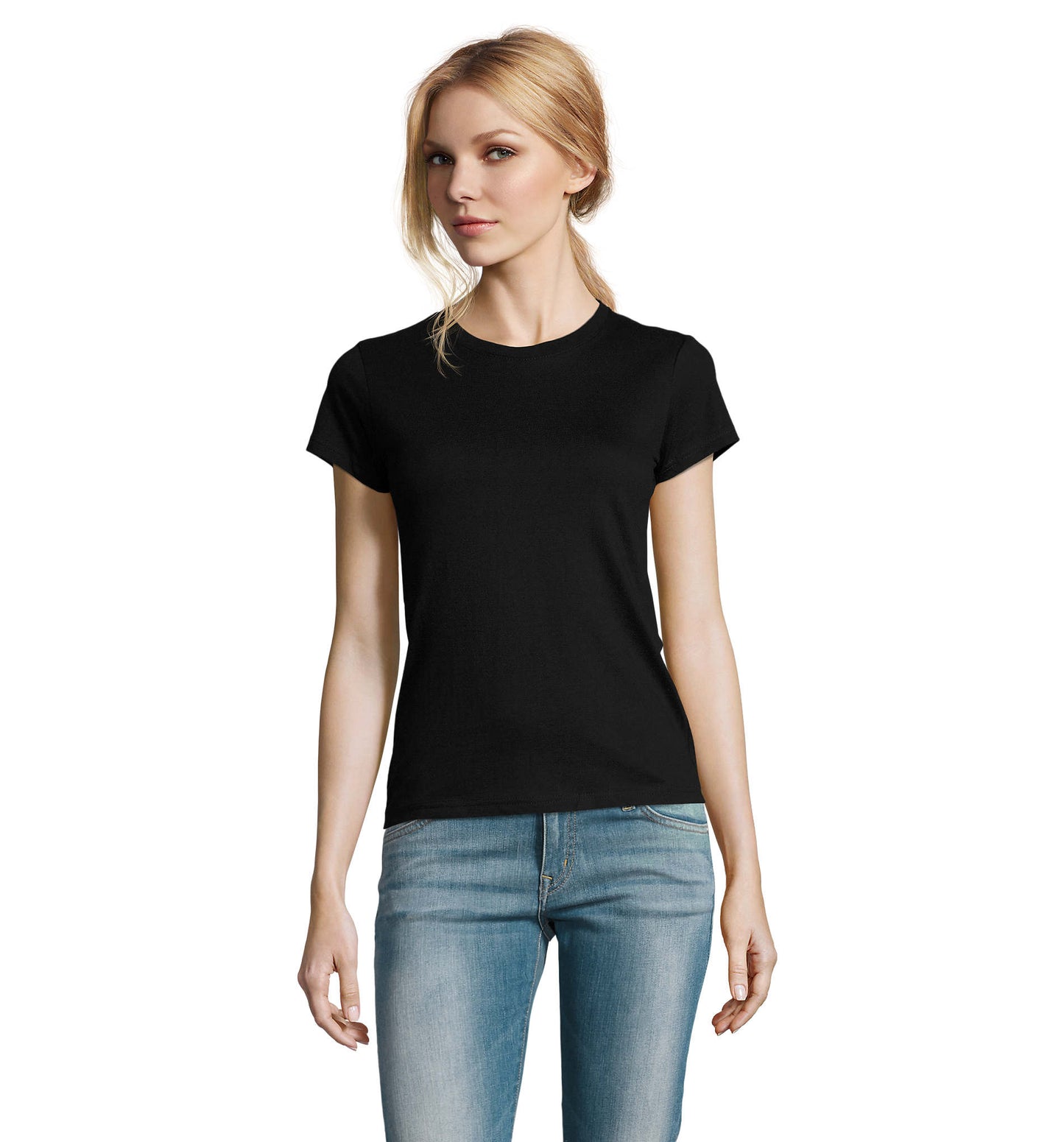 TEE-SHIRT FEMME COL ROND